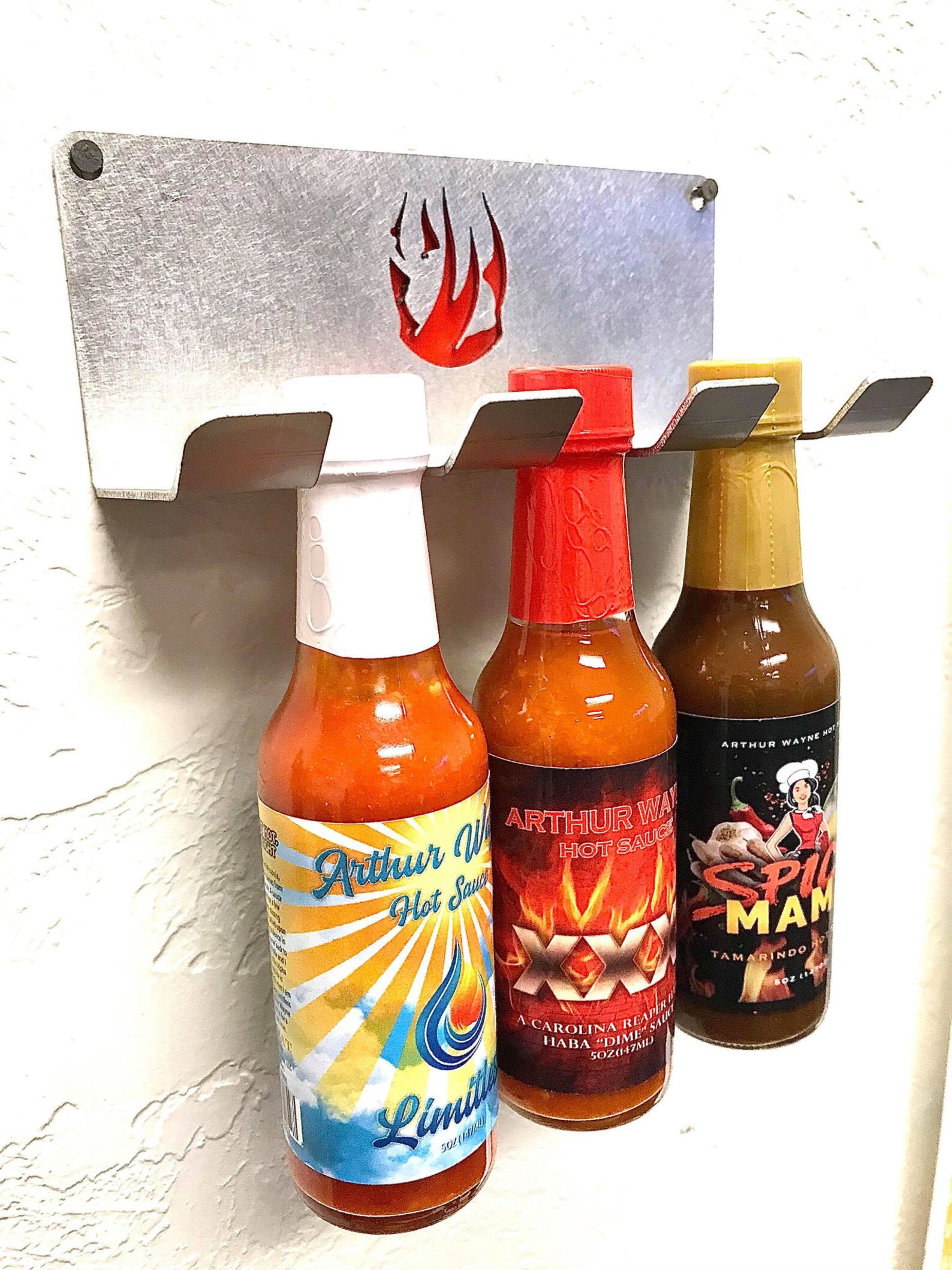 High Definition Hot Sauce Rack Stainless Steel Arthur Wayne Etsy