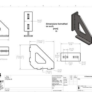 Vinkel 90 grader - Svetsfixturfil (.DXF) för tillverkare | CNC-laser-/plasmaklar