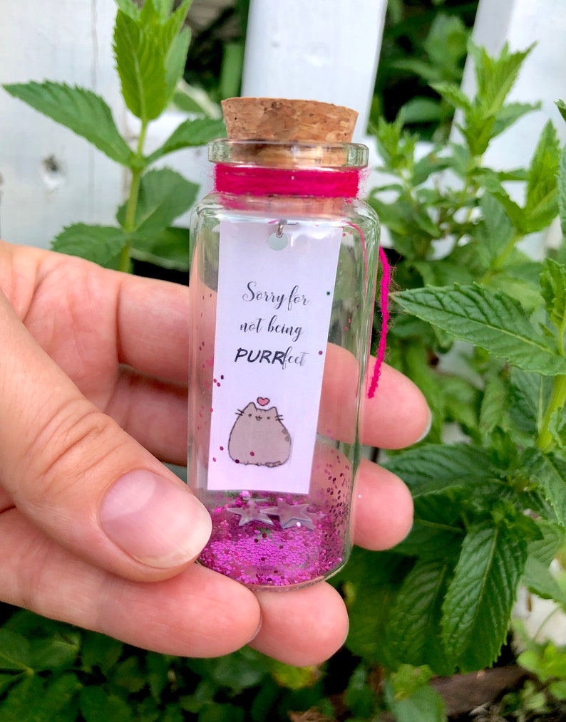 Apology Gift Message in a Bottle Unique Long Distance Gift Etsy