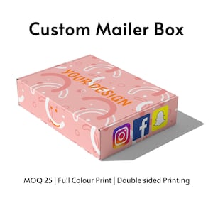 Custom Full Colour Printed on Matte Printed Shipping Box Wholesale| Custom Gift Box | Custom Sizes & All Sides Print  |MOQ 25pcs | X200.WH