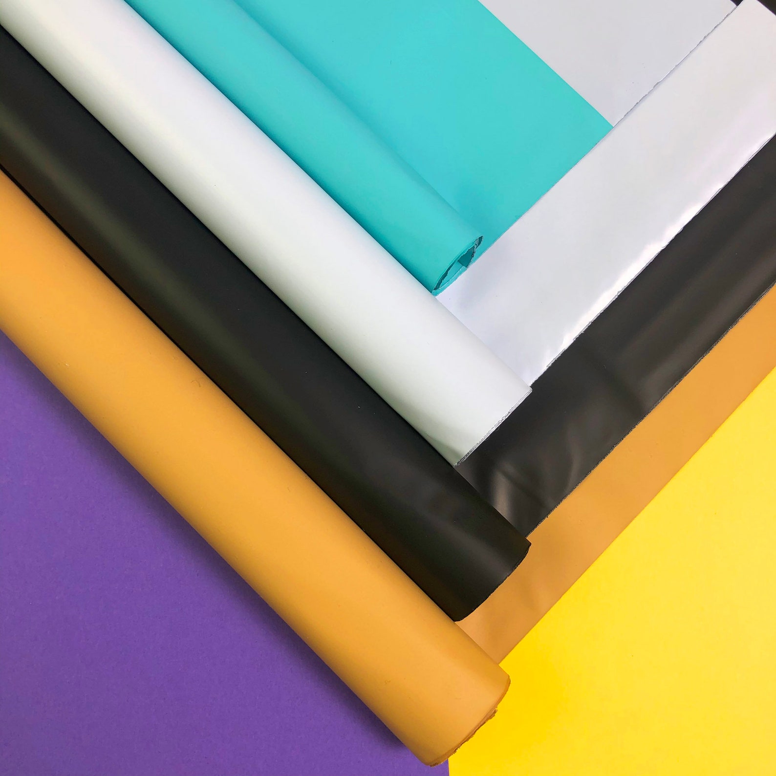 Matte Poly Mailer Sample Sets Custom Poly Mailers All Etsy