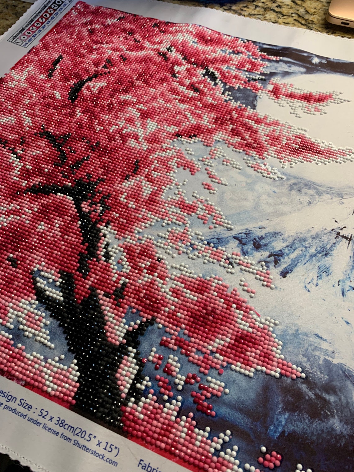 Cherry Blossom Diamond Painting Etsy
