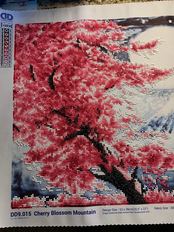 Cherry Blossom Diamond Painting - Etsy