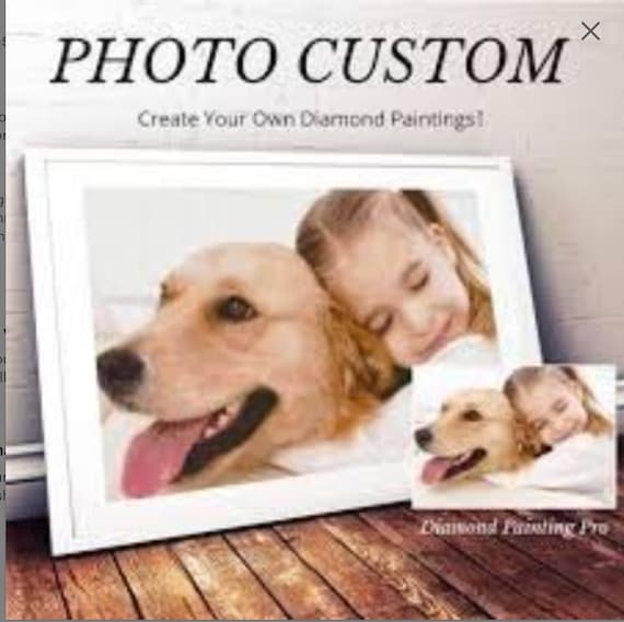 Create Custom Diamond Painting - Personalized Diamond Art Kits