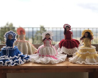 toilet roll holder doll