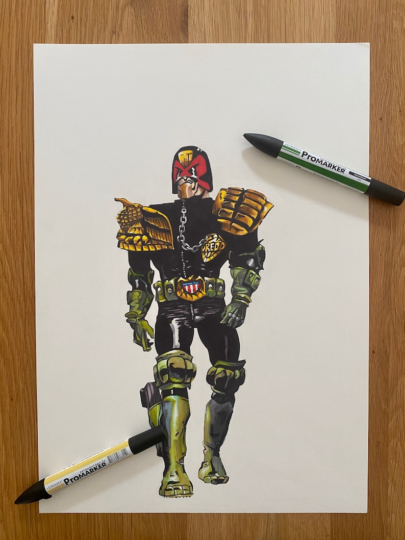 Judge Dredd - Etsy