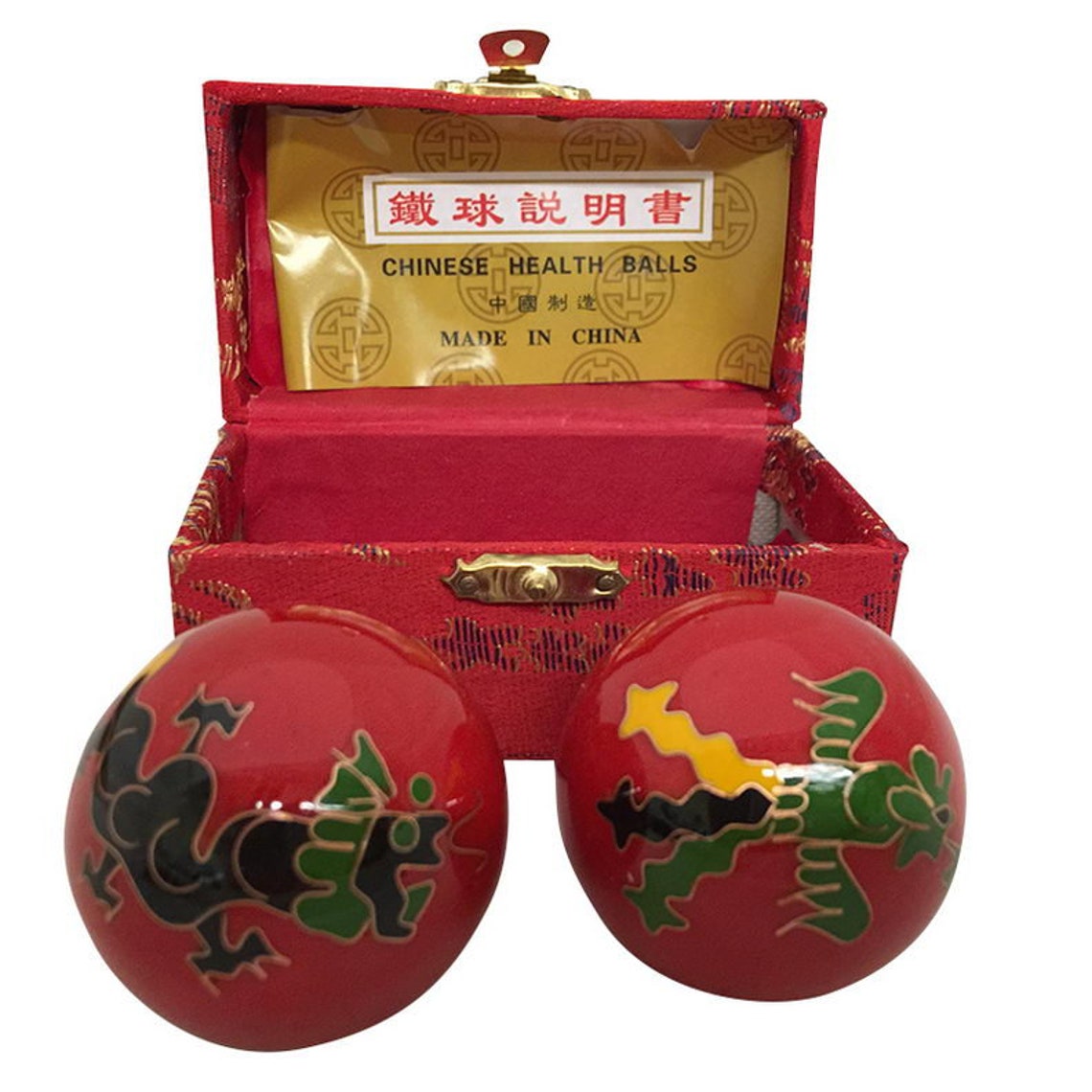 Baoding Balls Chinese Health Massage Exercise Stress Balls Etsy