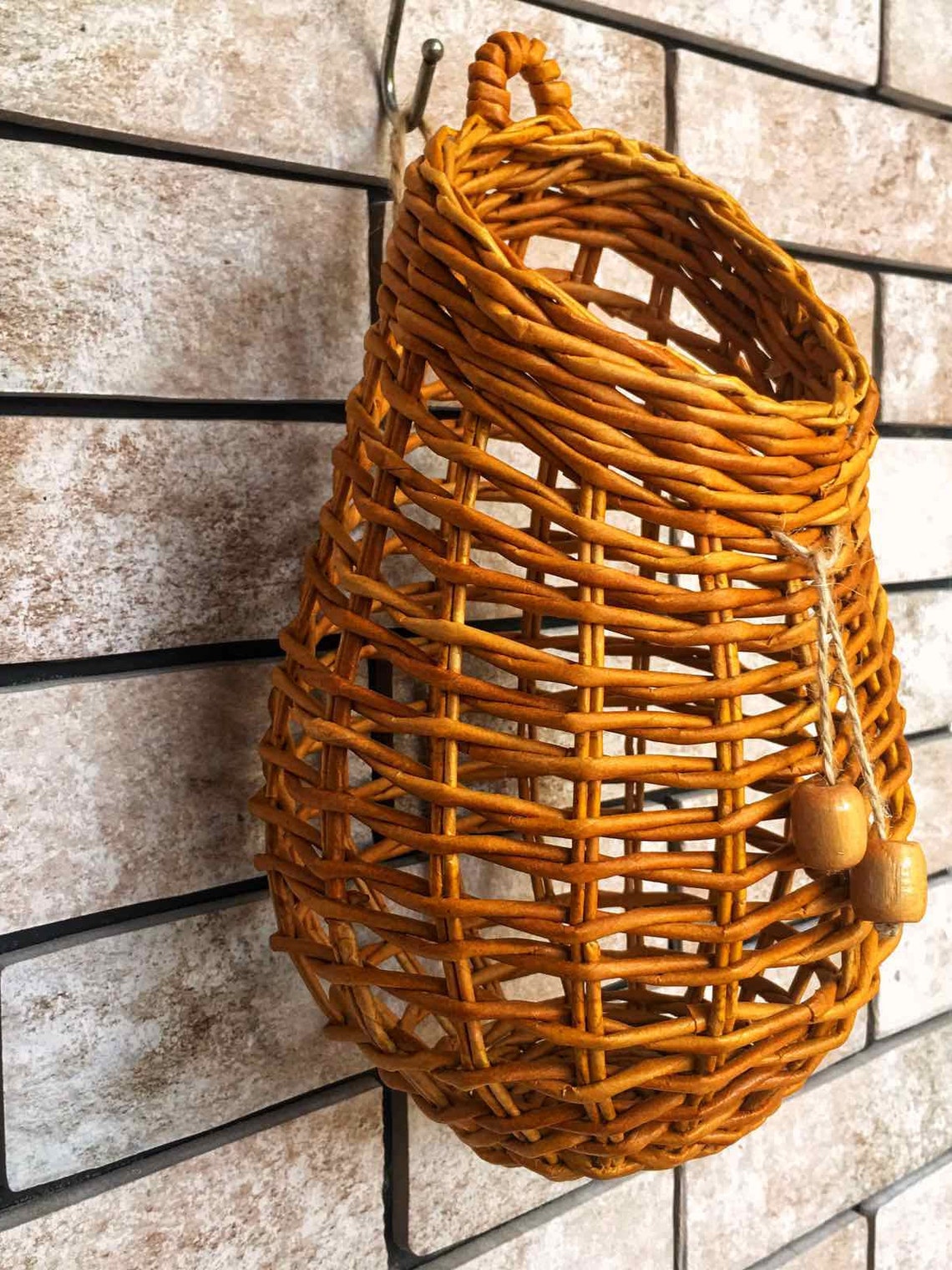 Wicker Hanging Door Basket for Home Decoration and Comfort.for the