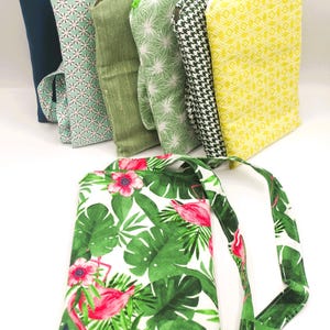 Cotton Fleece Neck Pouch for Cell Phone and Keys for Men and Women