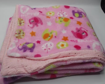 Baby blanket in blanket and double gauze