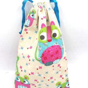 Pouch, cotton storage bag for baby things, comforter or snack bag