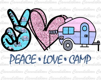 Free Free 175 Peace Love Camping Svg SVG PNG EPS DXF File