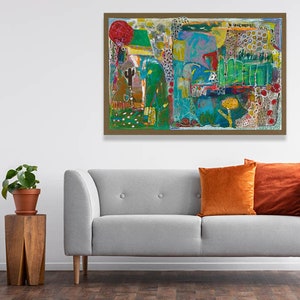 Fine Art, Original Art, Canvas Prints, Home Decor, Modern Art, Abstract Painting, Contemporary Art, Israeli art