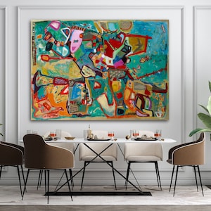 Fine Art, Original Art, Canvas Prints, Home Decor, Modern Art, Abstract Painting, Contemporary Art, Israeli Artist