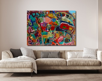 Fine Art, Original Art, Canvas Prints, Home Decor, Modern Art, Abstract Painting, Contemporary Art,