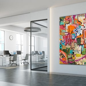Original Art, Canvas Prints, Home Decor, Modern Art, Abstract Painting, Contemporary Art, Fine art, Israeli art