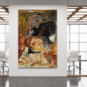 Originalkunstwerk, Leinwanddruck, Wohnkultur, moderne Kunst, abstrakte Malerei, Zeitgenössische Kunst,