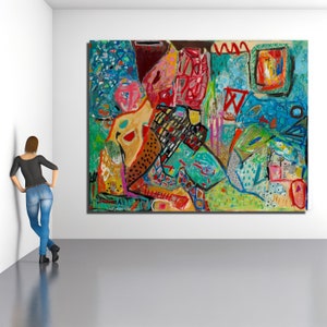 Fine Art, Original Art, Canvas Prints, Home Decor, Modern Art, Abstract Painting, Contemporary Art,