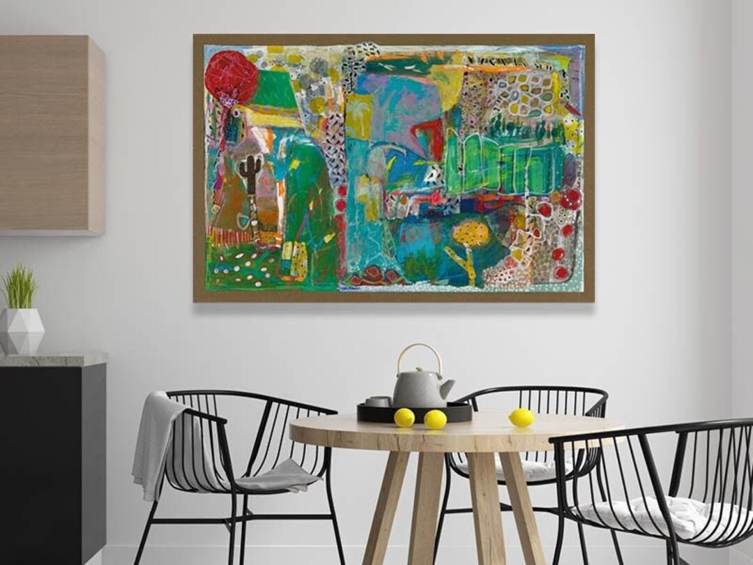 Print on Canvas Office Decor Art Home Wall Canvas Canvas Etsy