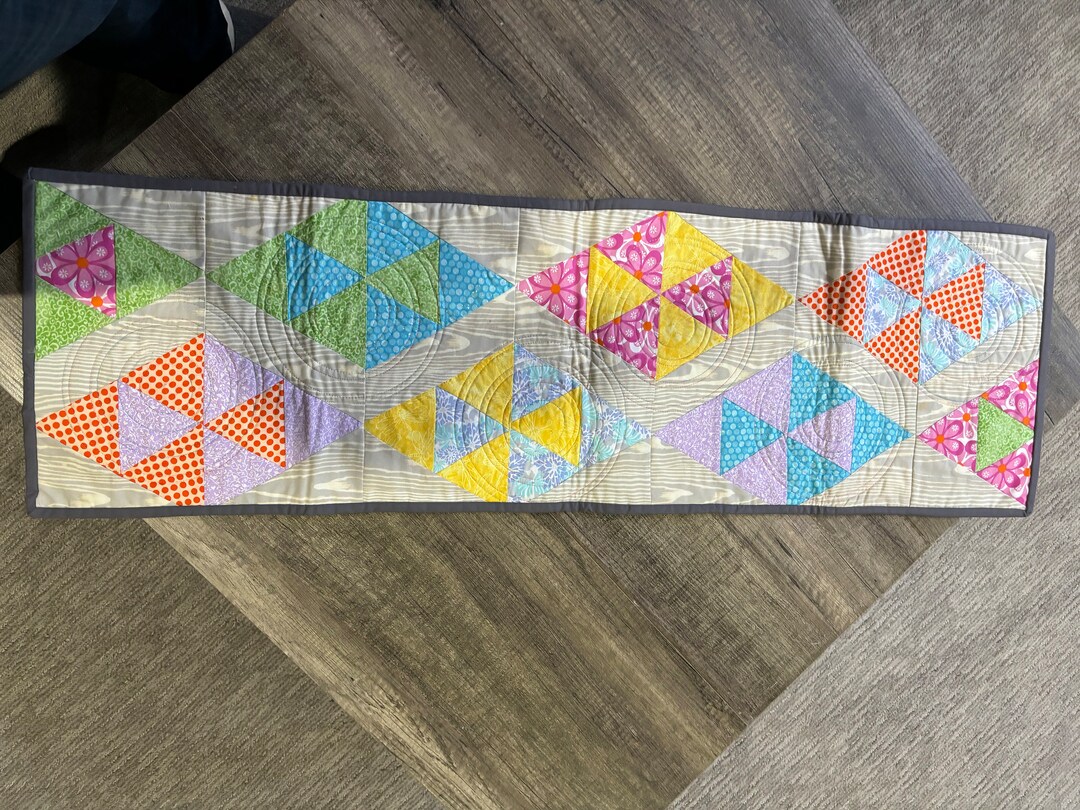 June Table Runner Summertime Table Runner - Etsy