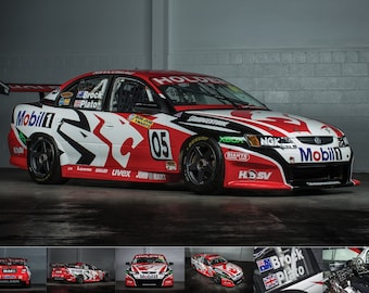 Photographic Print - 2004 VY Holden Commodore Touring Car - Multi Image