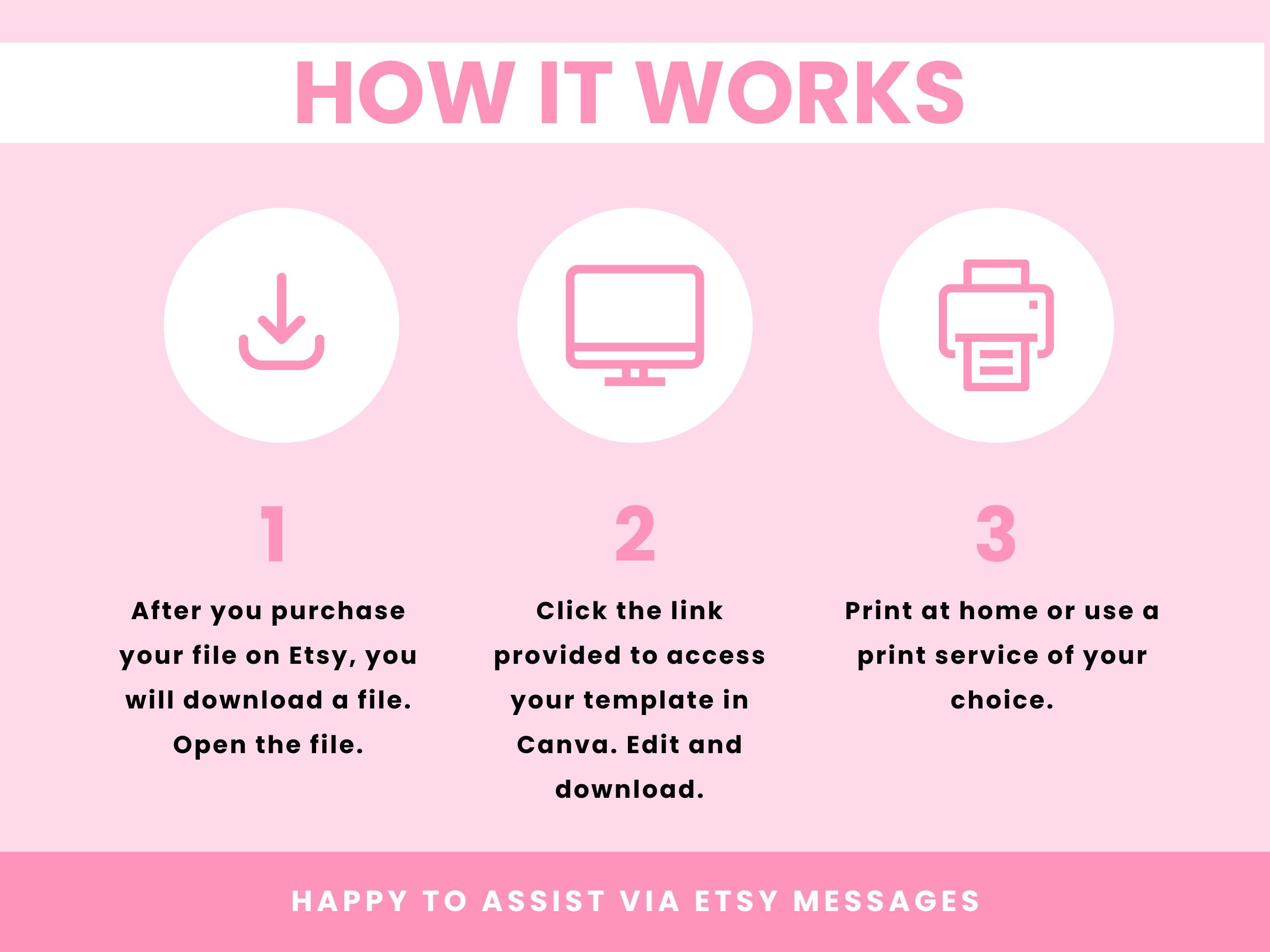 EDITABLE Blank Coupon Template Etsy EDITABLE Blank Coupon Template Etsy