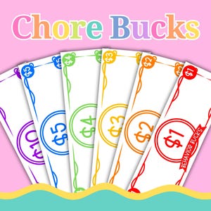 Printable Behavior Bucks | Reward Incentive Money
