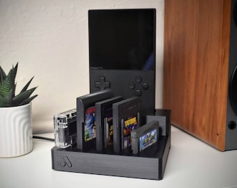 Analoge zakoplaadstandaard - voor Gameboy- en GameGear-games - 3D-geprint