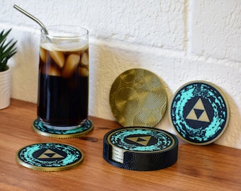Legend of Zelda Tears of the Kingdom Inspired Coaster Set - 3D Printed