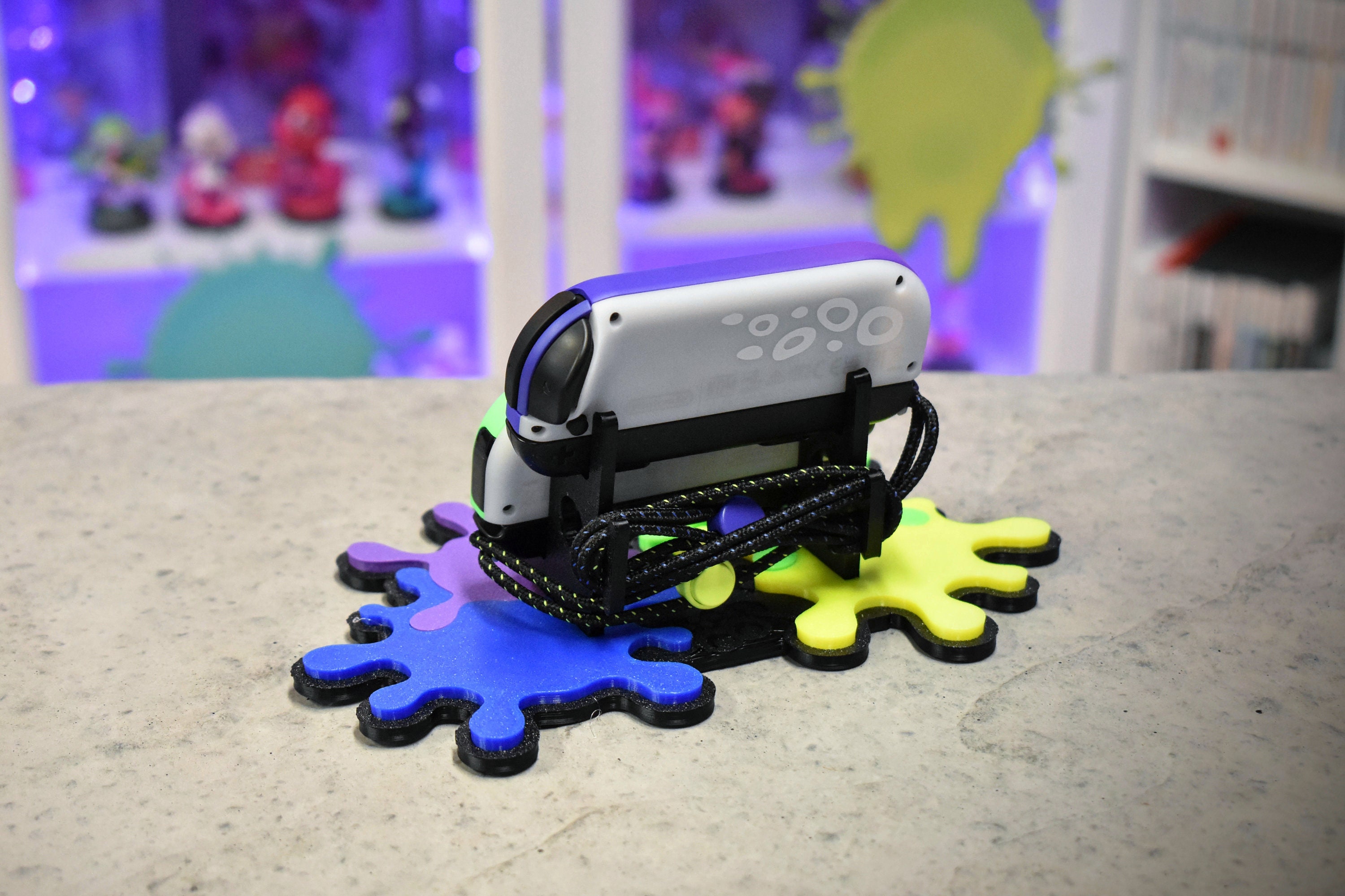 Splatoon 3 Nintendo Switch Special Edition Joycon Display Stand - 3D ...