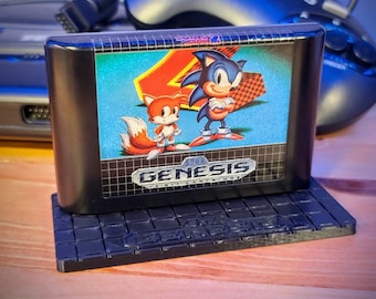 Sega Genesis Game Display Stand - 3D Printed