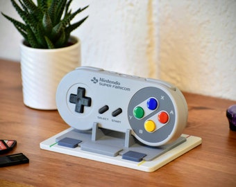 Présentoir pour manette Super Famicom Nintendo Switch Online - Imprimé en 3D