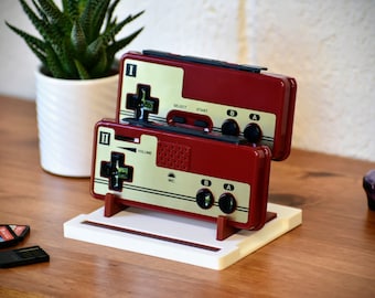 Présentoir Famicom Joycon pour Nintendo Switch Online - Imprimé en 3D