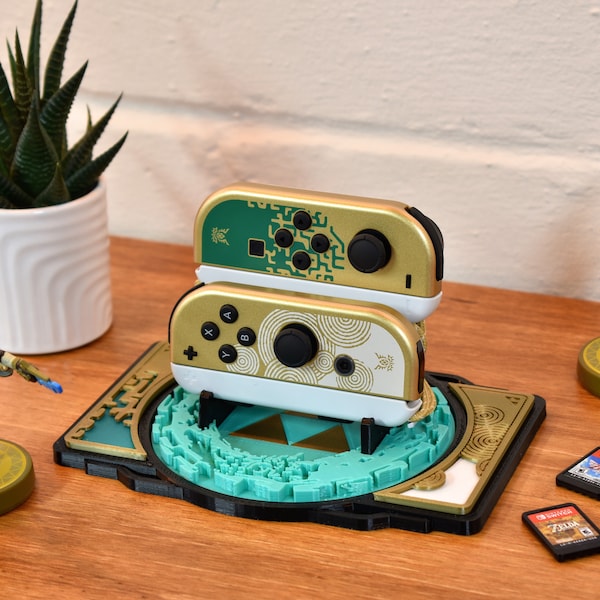 Soporte de exhibición para Joy-Con de Zelda Tears of the Kingdom - Impreso en 3D