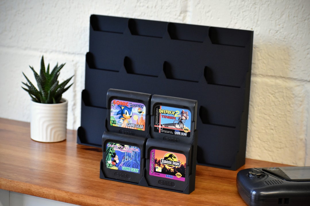 Gamegear Cartridge Risers - Display up to 16 Game Gear Games - 3D ...