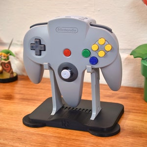 Nintendo 64 Controller Display Stand - Original N64 or Nintendo Switch Online - 3D Printed