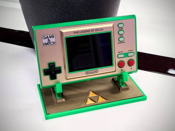Nintendo Game & Watch Display Stand - Mario and Zelda - 3D