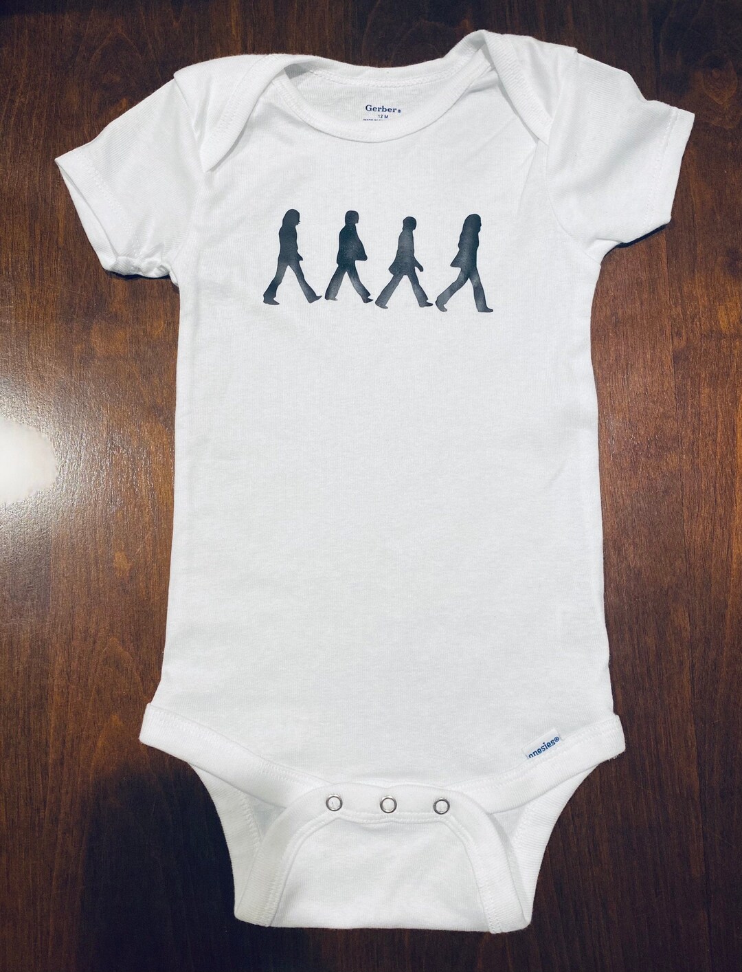 Abbey Road Onesie Trendy Onesie Band Tee Beatles Etsy