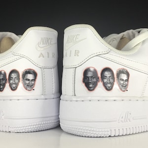 Chicago Bulls Legends Re-usable Sneaker Decal - Nike AF1, Adidas Superstar