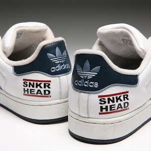 SNKR HEAD Re-usable Sneaker Decal - Nike AF1, Adidas Superstar
