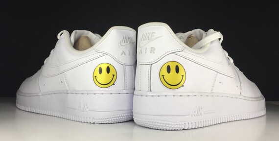 Smiley Re-usable Sneaker Decal Nike AF1 Adidas Superstar | Etsy Nederland