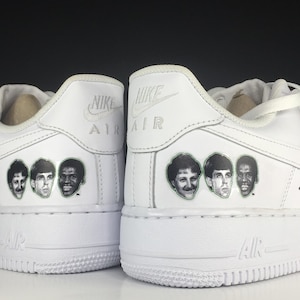 Boston Celtics Legends Re-usable Sneaker Decal - Nike AF1, Adidas Superstar