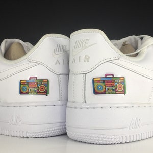 Ghetto Blaster Re-usable Sneaker Decal - Nike AF1, Adidas Superstar