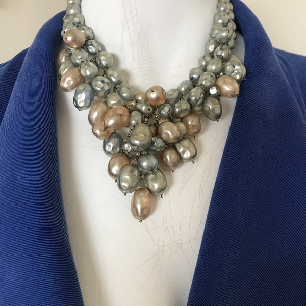 Vintage faux pearl necklace