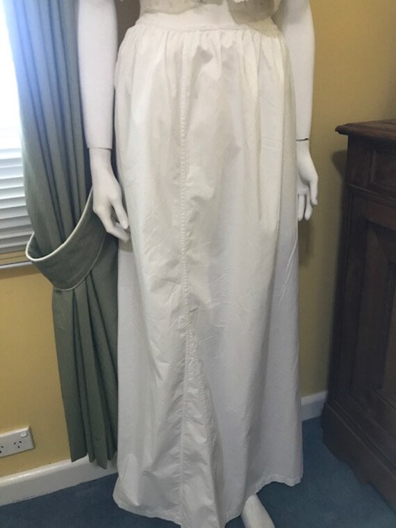 Late Victorian long Petticoat