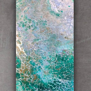 Turquoise | Original Painting | 20”x10”