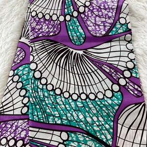 African Fabric/African prints/ Ankara fabric/ African wax/Patched African fabric / Fabric by the yard/MK901
