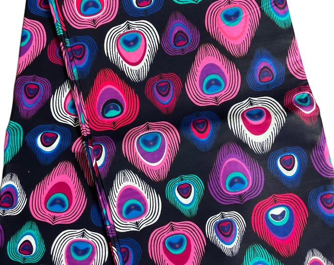 African fabric/ African prints/Wax print/ African headwrap/ African fabric for craft/ African clothing/ MK159/Pink Fabric/African Cl