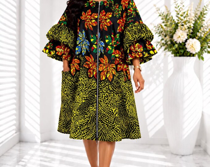 African Dress For Women/Ankara Dress/African Clothing/Plus Size/African Party Dress