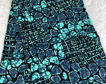 Tela africana multicolor/Estampados africanos/Tela Ankara/Tela africana cortada a medida/Estampados de cera/Tela africana para prendas de vestir/Tela africana